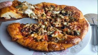 ঘরে তৈরী করুন বিফ পিজ্জা ।। pizza recipe ।। homemade beef pizza recipe [upl. by Carolyne]