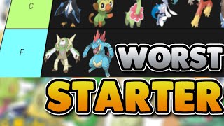 The Pokemon Starter Tier List [upl. by Lynden735]