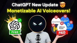 How ChatGPT can create HumanLike AI Voiceovers for Faceless Videos [upl. by Cullin]