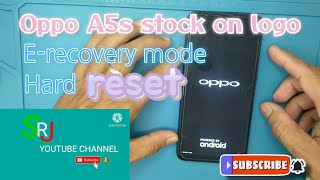 Oppo A5s stock on logohard reset [upl. by Kirt845]