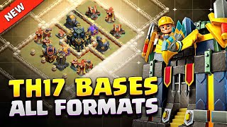 NEW TOP 5 BEST TH17 CWLWarHybridTrophy Base 2025 ⚒️ UNBEATABLE Town Hall 17 Base Links [upl. by Baillie]