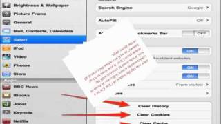 How to clear cache in safari iPad [upl. by Towill]