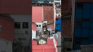 6 people injured after 2 shophouses partially collapse in ‘suspected gas explosion’ [upl. by Ttennaj]