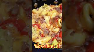 TORTELLINI 3 Tortellini pasta sausage spinach chefpete [upl. by Nnylakcaj]