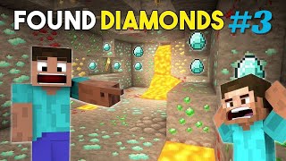 minecraft diamond finding 3  ParmarArjun [upl. by Krum]