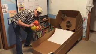 Simple Skee Ball Game from Cardboard  How To Make Awesome Arcade Game for Kids [upl. by Kamp]