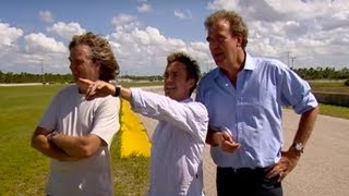 US Road Trip  Lap amp Braking challenge  Top Gear [upl. by Acnoib]