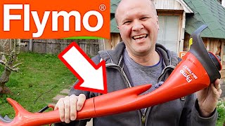 BEST Flymo strimmer Mini Trim ST garden trimmer review and unboxing [upl. by Skantze]