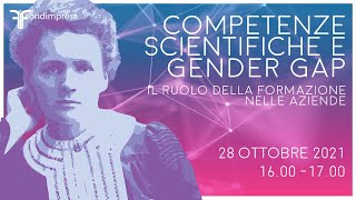 Competenze scientifiche e gender gap [upl. by Severin247]