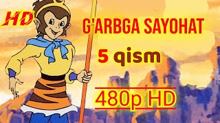 Garbga sayohat 5 qism 480p Ozbek tilida multfilm yangi multfilmlar multik ukun [upl. by Amlez28]