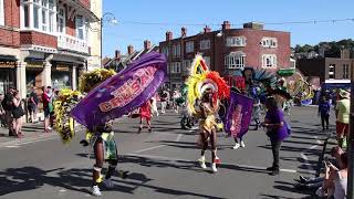 Swanage Carnival procession 2024 [upl. by Ladin]