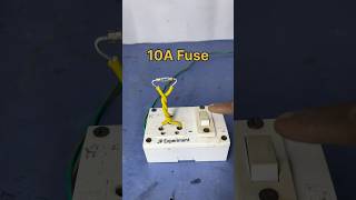 😱Experiment fuse vs 240v electric experiment jpexperiment scienceexperiment viralvideo shorts [upl. by Artenehs]