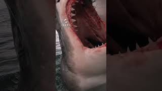 Great White Shark Demonstrates Incredible Jaws [upl. by Humbert]