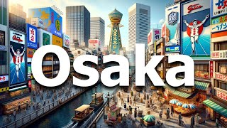 Osaka Japan  Full Travel Guide for 2024 [upl. by Ailuig]