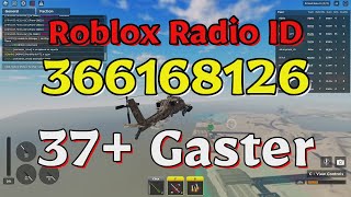 Gaster Roblox Radio CodesIDs [upl. by Adoh]