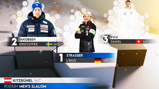 Mens Slalom  Highlights  Kitzbühel AUT  2024 [upl. by Varipapa638]