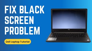 How to Fix Dell Laptop Black Screen Problem [upl. by Ahsiuqram]