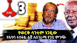 የወርቅ ሳንቲም ነጋዴው  የአባባ ተስፋየ ልጅ አስገራሚ የገቢ ምንጭ Great world stories [upl. by Trebma]