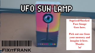 UFO LED Sun Lamp Teardown [upl. by Cram]