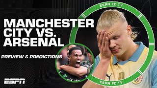 Manchester City vs Arsenal PREDICTIONS 🔮 NO ONE believes in an Arsenal win 😳  ESPN FC [upl. by Innos619]