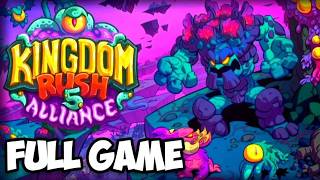 Kingdom Rush Alliance Veteran 3 Stars  FULL Game Walkthrough  Longplay [upl. by Areip]