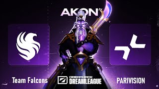 ДОТА 2 RU PARIVISION vs Team Falcons bo3 DreamLeague S24 Group Stage 2 Table [upl. by Omissam]