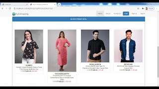 New E Shopping Website ASPNET C Project Modified  Final Year Project  coderbaba [upl. by Nomyar]