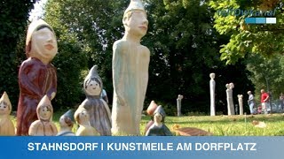 STAHNSDORF  KUNSTMEILE AM DORFPLATZ [upl. by Ayanej79]