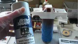 Krylon Brite Touch Grey Primer Results  Styrene Plastic [upl. by Akehsar]