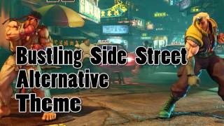 STREET FIGHTER 5  Bustling Side Street Alternative China Stage BGM [upl. by Htebazileyram710]