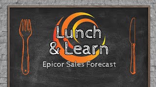 Epicor Sales Forecasting [upl. by Seravat]