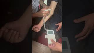 Portable doppler for vascular injury trauma centreaiims rishikesh shorts youtubeshorts [upl. by Fishbein]