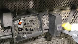 C34 Mortar Installation  Allied Mineral Products [upl. by Anivlac]