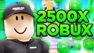 I Donated 2500X The Amount Of ROBUX People Donated To ME Pls Donate [upl. by Eyllek335]