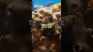 Christmas Tree Worms shorts short facts animals nature ocean shortsfeed subscribe [upl. by Amrak832]