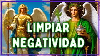 Limpia tu Energía Negativa con Arcángel Rafael y San Miguel Sanación Profunda Protección Divina [upl. by Doloritas617]