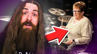 Metal Drummer reacts to Dorothea Taylor Godmother of Drumming [upl. by Birdella]