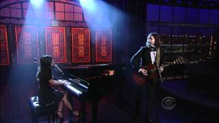 The Civil Wars  Poison amp Wine on Letterman 10262011 [upl. by Llevaj]