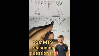 SSC MTS लुप्त संख्या reasoning previous year question ⁉️ watch now 🤔 shortvideo shorts short [upl. by Hake603]