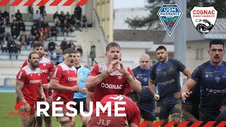 RÉSUMÉ Marmande  US Cognac  Nationale 2  Saison 20232024 [upl. by Dulcine]