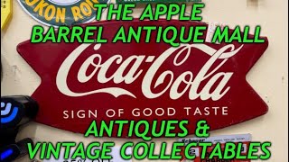 Antiques Old Signs Vintage Toys Collectibles Advertising Home Decor The Apple Barrel of Breman [upl. by Aikel]