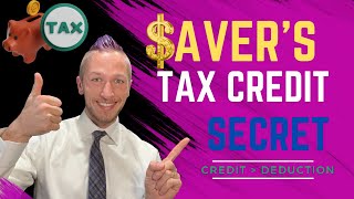 Savers Credit TAX Secret Retirement Savings Strategy [upl. by Nyvek]