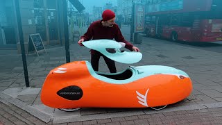 First Snoek Velomobile in the UK  2021 First impressions [upl. by Curren968]