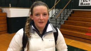 Postgame Elyria Catholic Rocky River Girls Basketball Jan 14 2014 [upl. by Tessil]