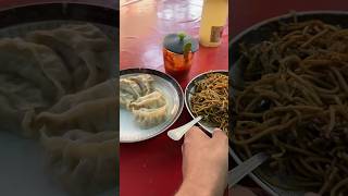 Best Tibetan momo foodie foodblogger foodreview subscribe [upl. by Catlee272]