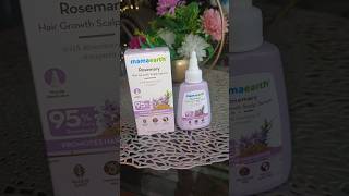 Mamaearth Rosemary Hair Growth Scalp Serum ytshorts viral mamaearthrosemaryserum [upl. by Aylmer]