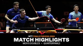 BourrassaudDorr vs LamHo  MD QF  WTT Finals Fukuoka 2024 [upl. by Wehrle]