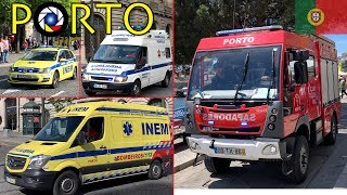 Porto Emergency Services  Sapadores Bombeiros e Ambulâncias Porto [upl. by Trenna]