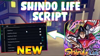 NEW Shindo Life Script PASTEBIN 2024  AUTOFARM INFINITE REROLLS SCROLL FARM amp MORE [upl. by Kcyrred]