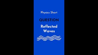 Reflected Wave  Physics Question [upl. by Eugnimod]